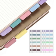 Hapric 1"Sticky Index Tabs Writable Strong Sticky Tabs for Notebooks, Multicolor, 600pcs