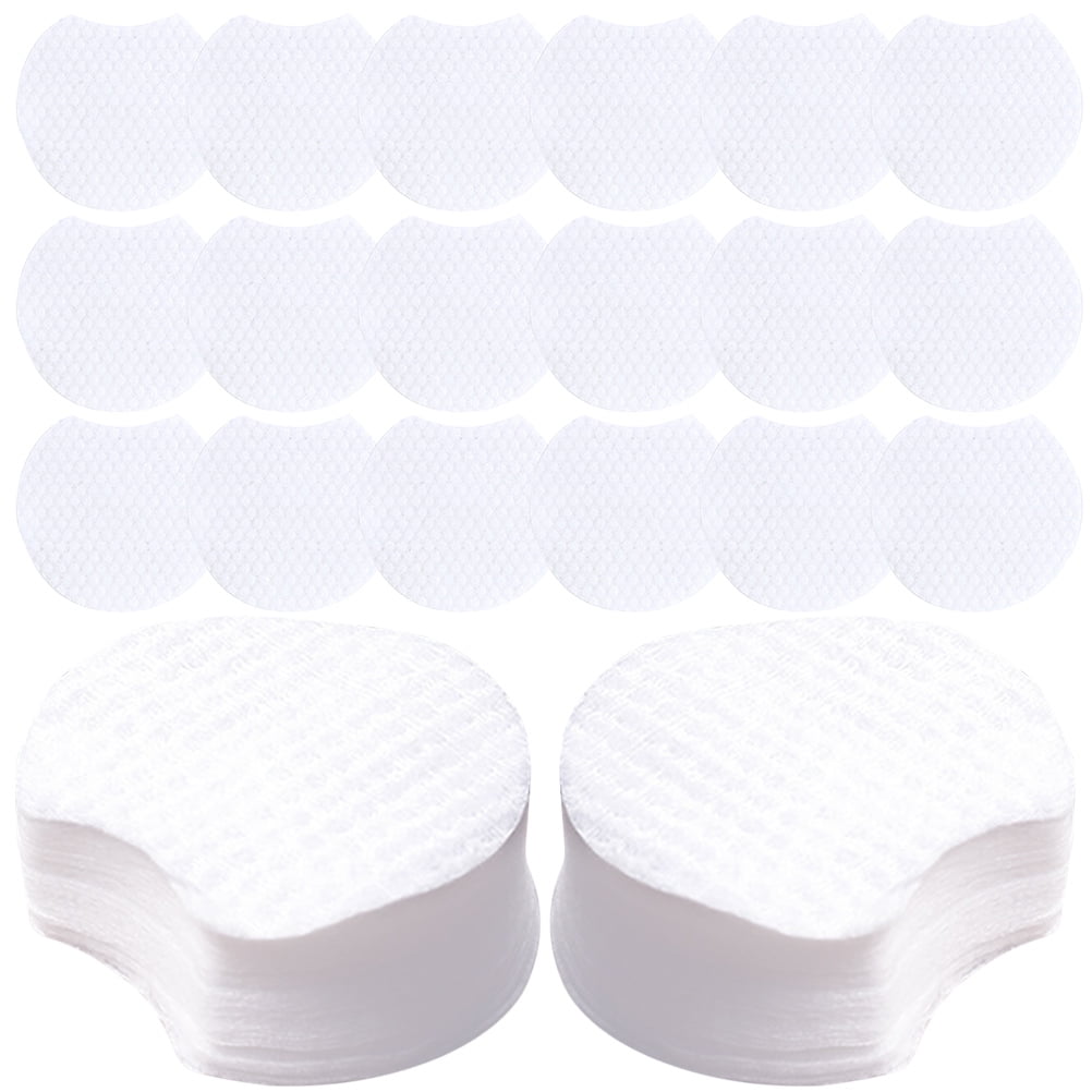 600 Pcs Wet and Dry Use Pad Makeup Wipes Caboodle Cotton Pads Organic Rounds Remover Pearl Pattern Non-woven Fabric Miss Women's