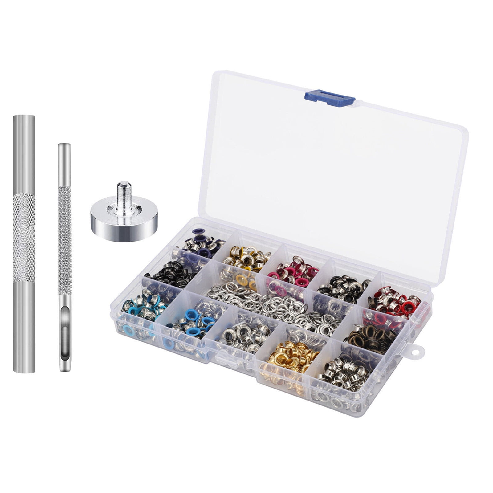 600 Set Grommet Eyelet Snap Button Kit for Leather Craft Shoe Bag with 3PCS Tool TAPDRA Spare Part