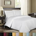 thumbnail image 1 of 600 TC 100% Egyptian Cotton Premium Duvet Cover Zipper Closur Ultra Soft Durable and Fade Resistant Color White Stripe size Queen, 1 of 5