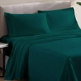 thumbnail image 1 of 600-TC Egyptian Cotton RV Camper - RV Sheets - 4 Piece Bed Set for Campers RV Bunk 34" x 75" Sheets for RV Bunk Sheet Set 6" Deep Fitted Sheet Luxury Soft (Teal), 1 of 4