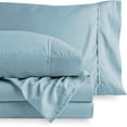 600 TC Egyptian Cotton Sheets for Short Queen Size Bed 4 Piece Sheet