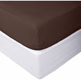 thumbnail image 1 of 600 Thread Count 3 Piece (1- Fitted Sheet + 2- Pillow cover) Quality 18 Inch Deep Pocket 100% Egyptian Cotton Color Colclate Solid Size Full, 1 of 5