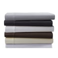 thumbnail image 1 of 600 Thread Count Cotton 6-Piece Deep-Pocket Sheet Set - King Chocolate, 1 of 1