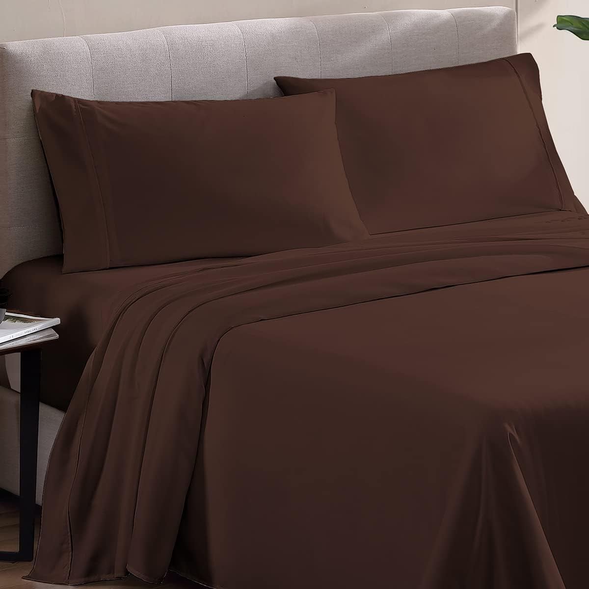 600 Thread Count Egyptian Cotton Deep Pocket Fitted and Flat Sheets