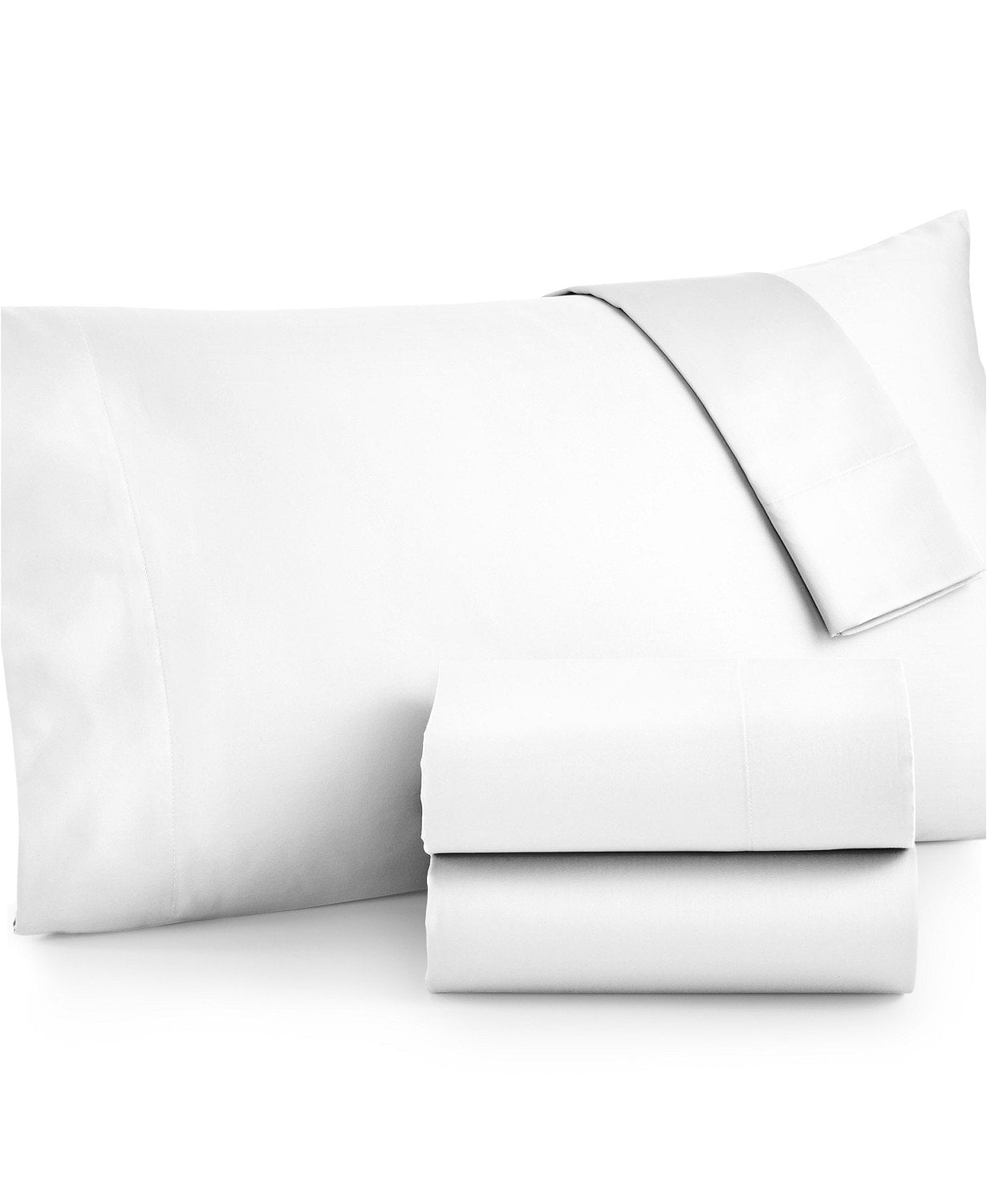 600 Thread Count Egyptian Cotton Flat Top Sheet White / King