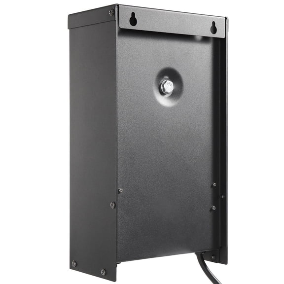 600 Watt Low Voltage Landscape Transformer with Timer and Photocell Sensor, Waterproof Outdoor Lighting Transformer, 120V AC to 12V/14V AC for Spotlight, Pathway Lights, Pool Lights, ETL Certified