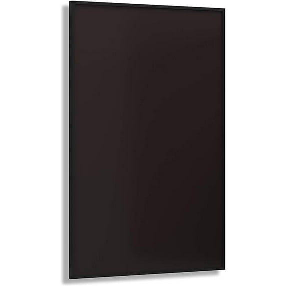 600 Watt Wexstar Infrared Electric Panel Heater - Black