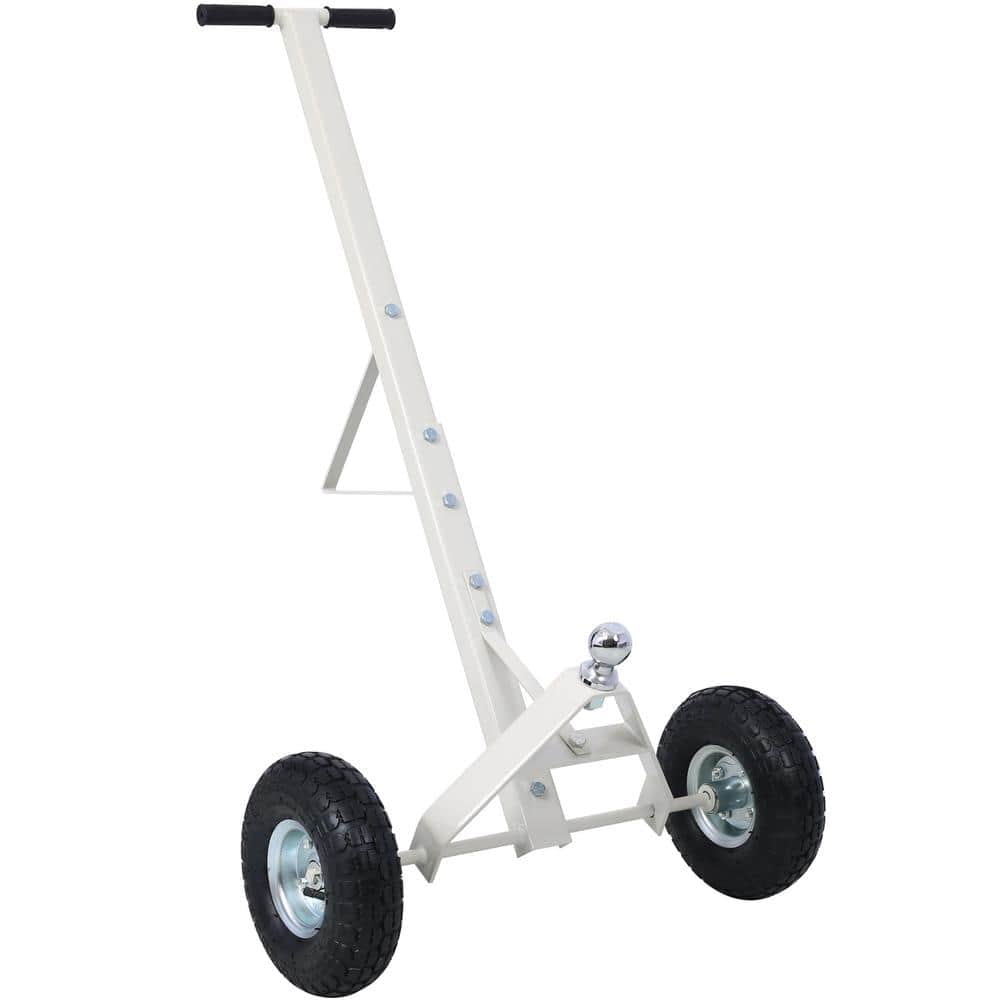 600 lbs. Maximum Capacity Steel Trailer Dolly with Pneumatic Tires in