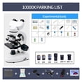 thumbnail image 1 of 6000-15000X Biological Zoom HD Microscope Digital LED Lab Compound Microscope With Wide-Field 10X And 50X Eyepieces For Lab ,Wide and Clear Vision, 1 of 7