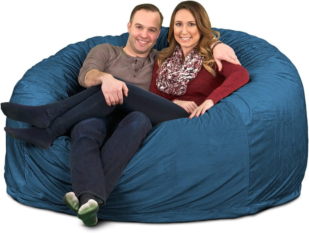 Bean Bag Refill Stuffing Filler Beads 100L Couch Seat Filling 7 Cu Ft - 2  Pack