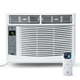 thumbnail image 1 of 6000 BTU WiFi Window AC Unit, Smart Air Conditioner with App Control, Cools 350 Sq Ft, 115V Window AC with Remote, Timer & Easy Installation Kit, 1 of 6