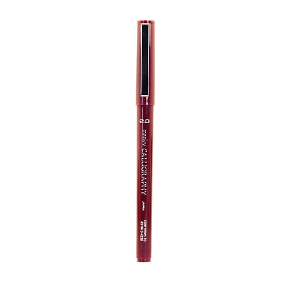 6000 Calligraphy Pens burgundy, 2.0 mm fine (pack of 12)