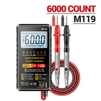 6000 Count M119 Digital Multimeter With Ncv Flashlight And Various Measurement Functions For Electronics Testing