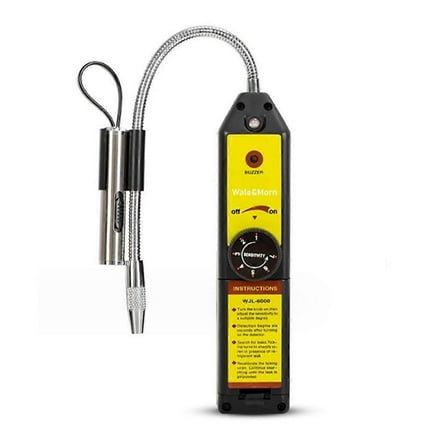 -6000-L Freon Leak Detector Halogen Leak Detector Refrigerant Gas HVAC R22 R410A R1234YF Detector with UV Light