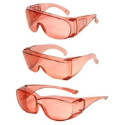 6000 Large Fit Over Safety Glasses Fitover Prescription Eyewear Men Women Wrap Around Tinted Anti Fog Scratch Glare