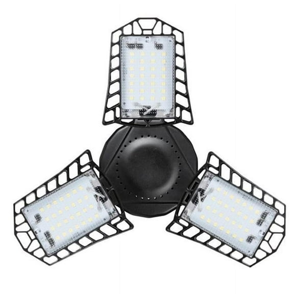 6000 Lumen LED 3-Panel Adjustable Garage & Utility E26 Bulb