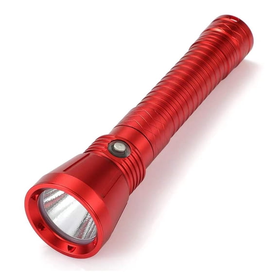 6000 Lumen XHP70.2 LED Dive Flashlight 4 Modes Underwater Portable Caving Lamp Professional Equipment Fishing Light ,Easy to Use