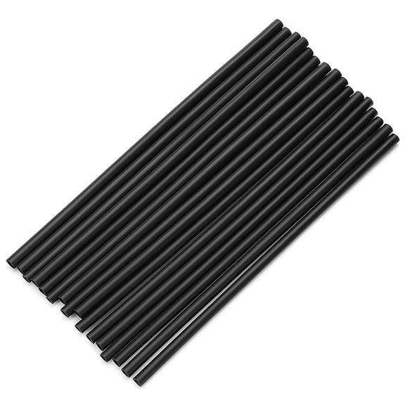6000 Pcs Black Disposable Cocktail Straws, 5 in/13 cm PP Drink Stir Sticks, Bulk Party Supplies for Coffee, Tea, Bar, Restaurant, Office Use, 500 Pcs per Pack, Total 12 Packs
