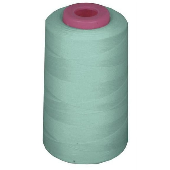 6000 Yards 100 Percent Polyester Cone Serger Thread, Mint - AU30