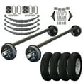 thumbnail image 1 of 6000 lb Heavy Duty Tandem Axle TK Trailer Kit - 12k Capacity - (Drop Original Series), 85/00 (Loose Spring Seats), 1 of 6