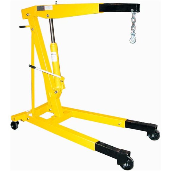 6000 lbs EHN-60-T Floor Crane with Telescopic Boom