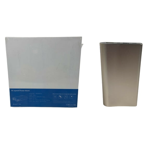 6000 mAh Power Bank Super Charge Model: F-004 in Gold