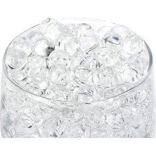Clear Water Beads 100,000Pcs Clear Water Gel Jelly Balls Vase Filler Beads,Vase  Fillers for Floating Pearls, Floating Candle Making, Wedding Centerpiece,  Floral Arrangement (Transparent) 