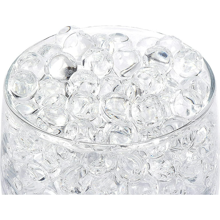 FALAMON 80000 Clear Water Gel Beads, Water Gel Beads for Vase Filler,  Christmas Decoration, Wedding Centerpiece, Floating Candles, Planting,  Floral