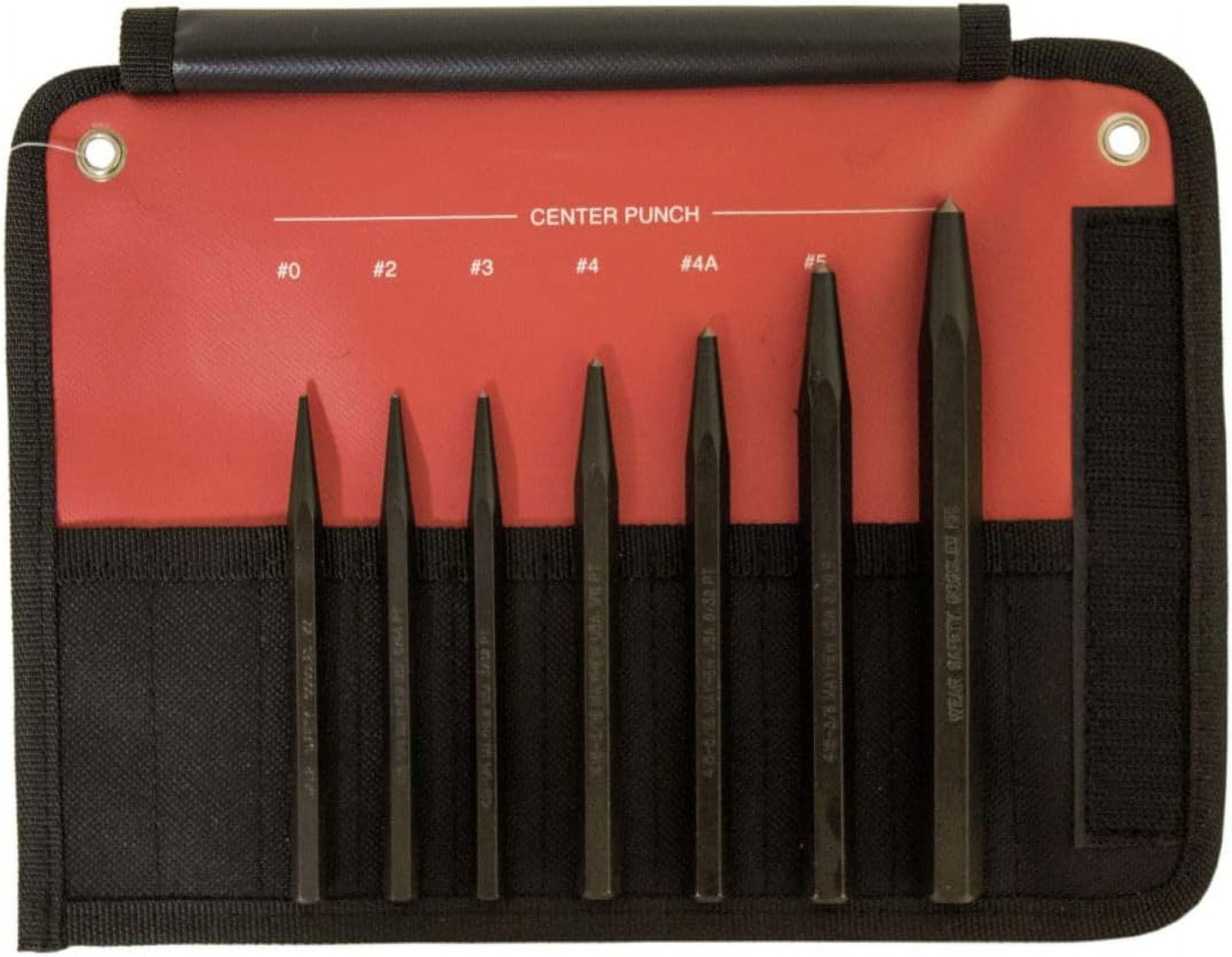 60007 Center Punch Kit, 7Piece