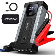 6000A Car Jump Starter, 12V Portable Jump Starter Car Battery Booster Jump Box Pack for All Gas & 10.0L Diesel Engines with LED Light