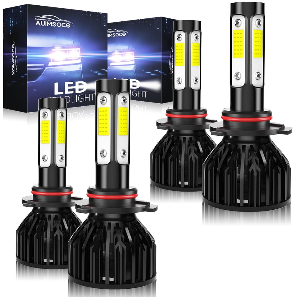 6000K 4Pcs LED Headlight 300% White Brightness, 9005/HB3+9006/HB4 High Low Beam LED Headlight, Canbus No Error, 4000LM  Bulbs For Chrysler 200 2011 2012 2013 2014