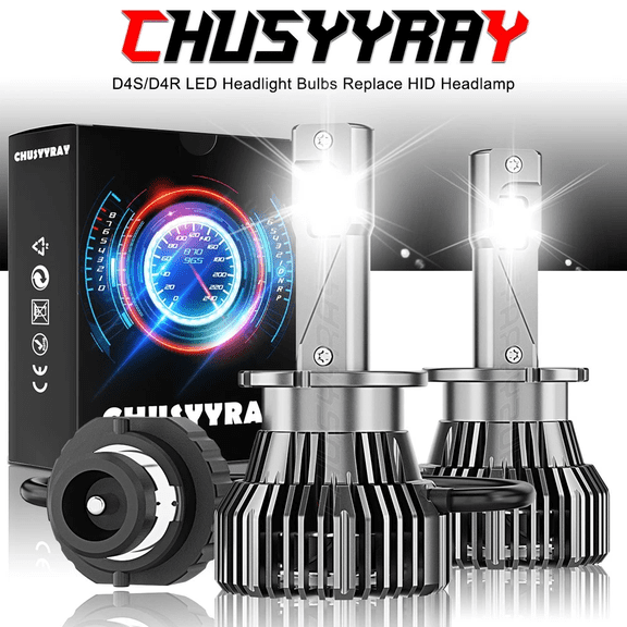 6000K D4S Replace HID Headlight LED Fog Bulbs set For TOYOTA CAMRY 2012-2014