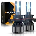 thumbnail image 1 of 6000K For Jeep Wrangler 2010-2020 H13 9008 LED Headlight High-Low Beam kit, 1 of 11