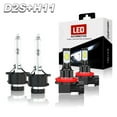 thumbnail image 1 of 6000K HID Headlight D2S Low Beam H9 LED Fog Light Bulbs Kit For Nissan Altima 2005-2015, 1 of 11