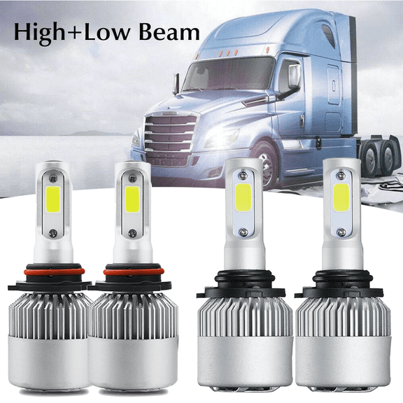 6000K LED Conversion Bulb Kit for Freightliner Century Headlights Lamp Low High