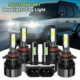 thumbnail image 1 of 6000K White Car LED Headlight Fog Light Bulbs For Chevy Camaro 1998-2002, 1 of 9