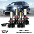 thumbnail image 1 of 6000K White LED Headlight Bulbs for Dodge Journey 2009-2020 High+Low Beam Bulb 9005+9006 Combo Pack of 4, 1 of 11