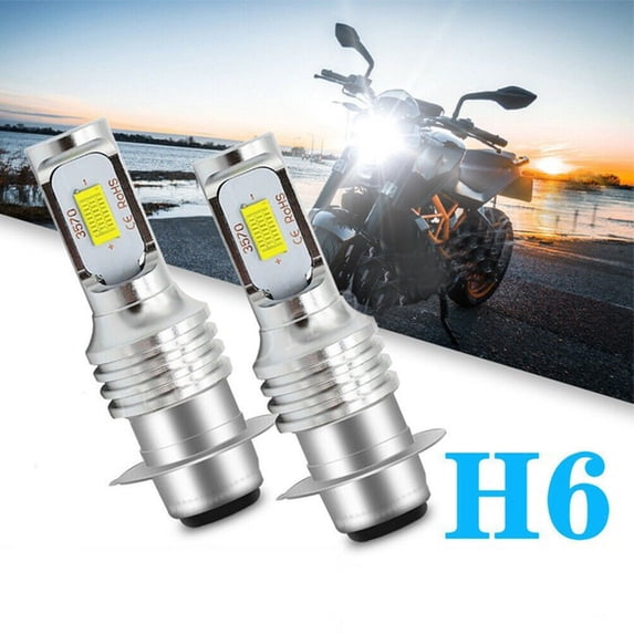 6000K for Raptor 350 660R 700 700R LED Headlight Bulb Fit for YFM350R YFM660R