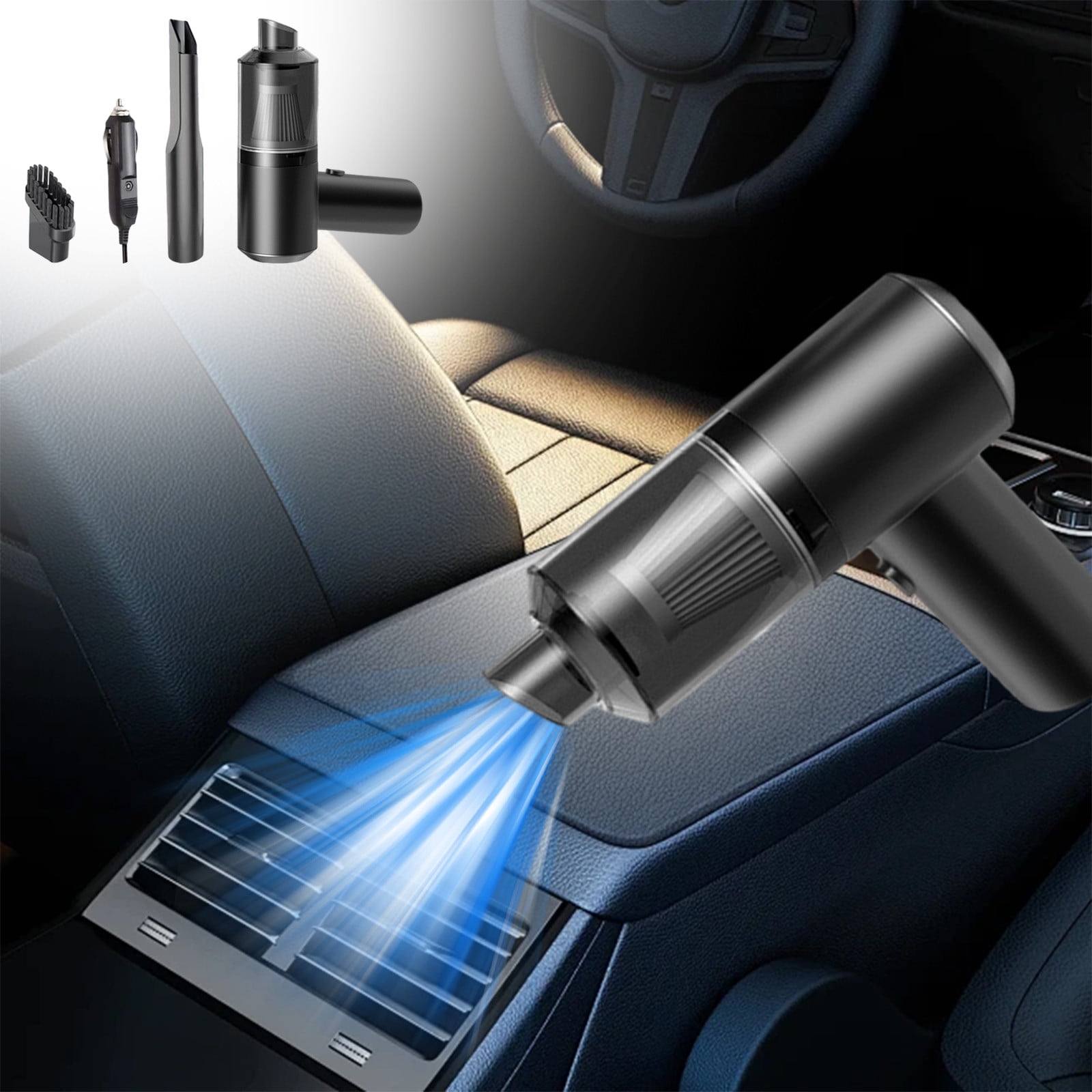 6000Pa Powerful Suction Power 120W Wired Car Christmas Clearance Vacuum