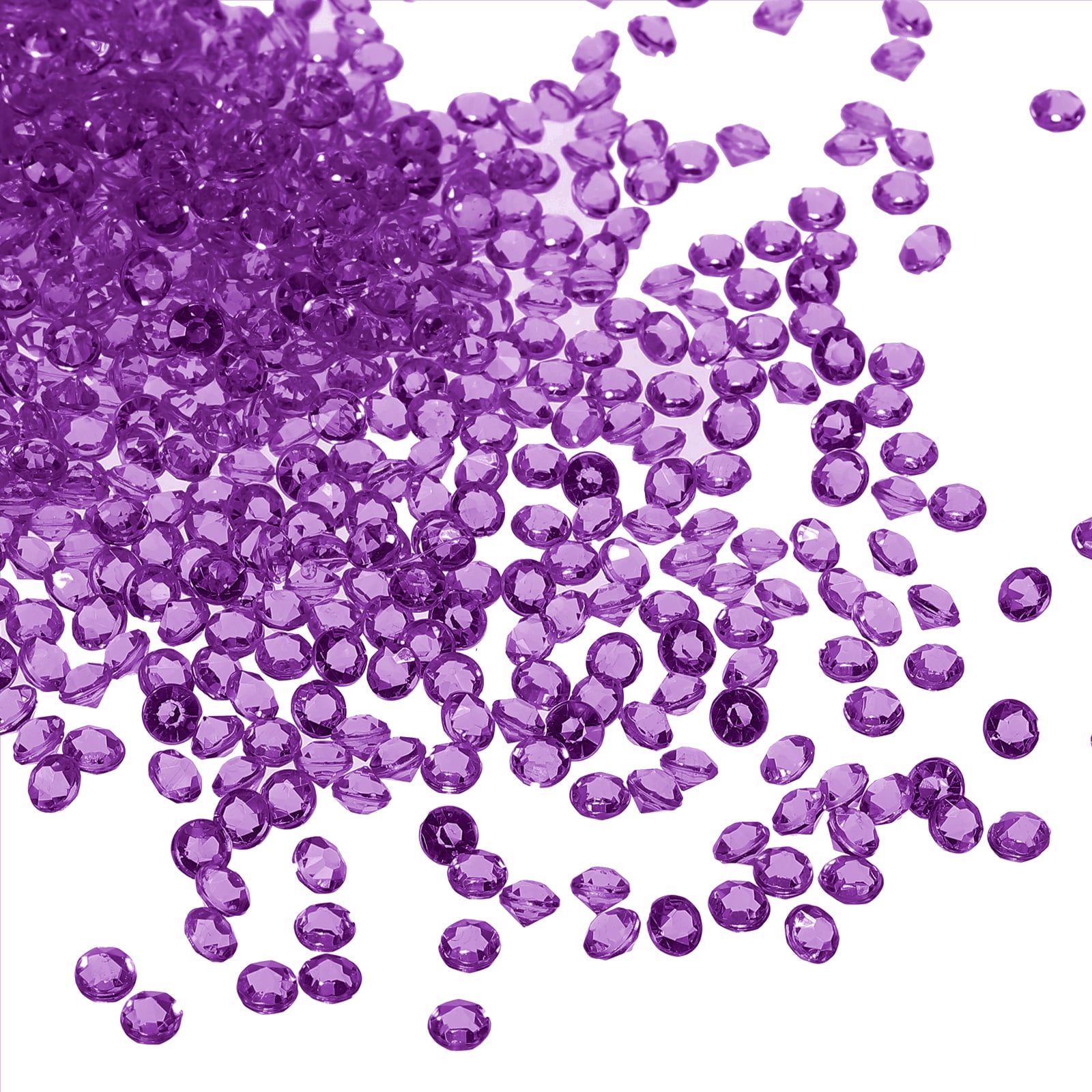 6000Pcs Acrylic Wedding Diamonds 4mm Table Scatter Confetti Crystals