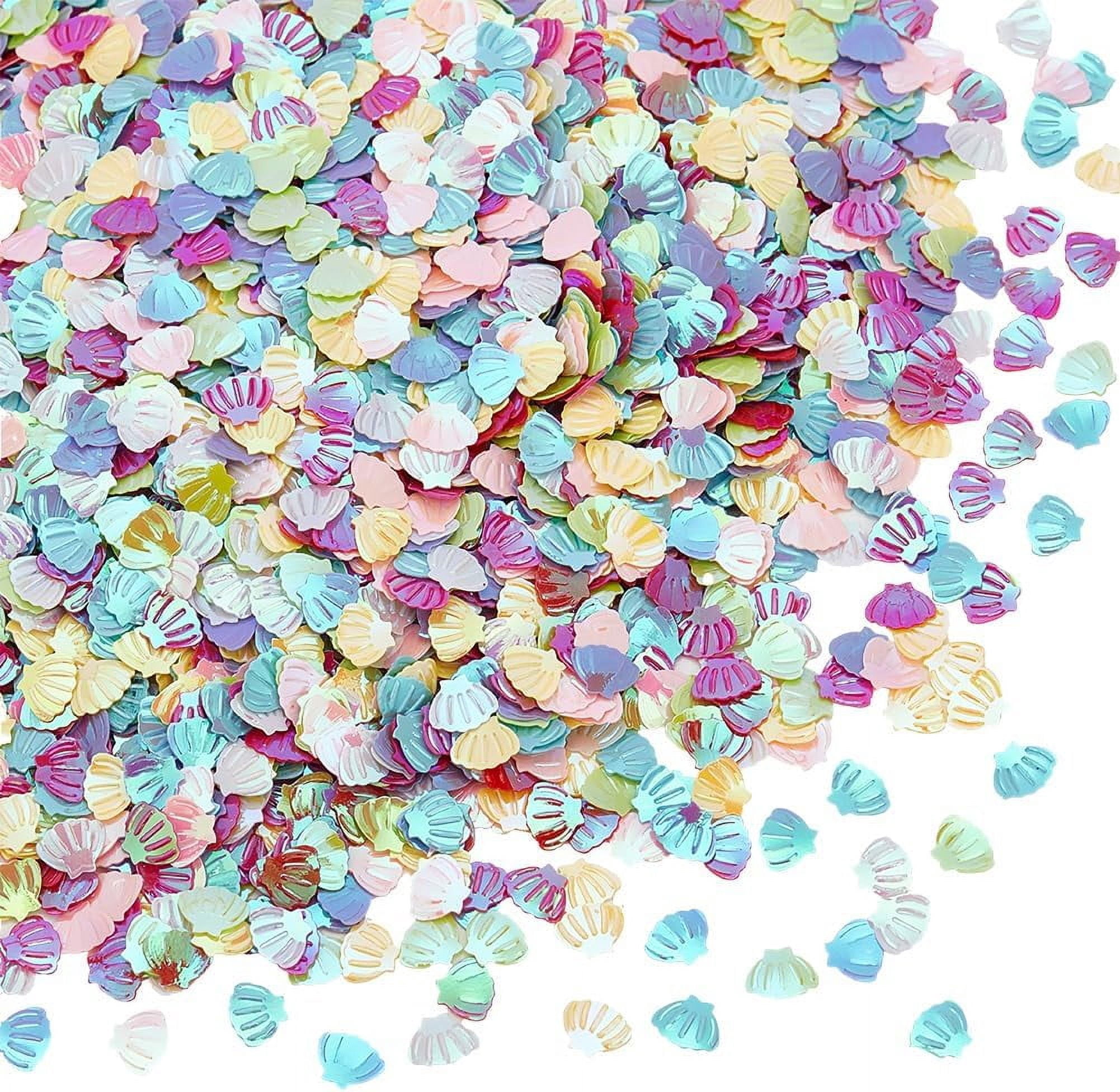 6000Pcs Party Glitter Confetti Bulk Table Confetti Plastic Colorful ...