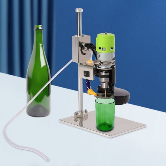 6000R/Min Glass Bottle Cutter, 150W Electric DIY Bottle Cutter Machine, Wine Bottle Cutter Tool Kit for Round/Square/Irregular Glass or Ceramic Bottles