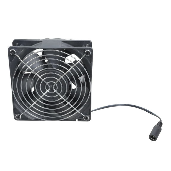 6000RPM DC12V 120mm Exhaust Fan Round Duct Ventilation Fan For DIY Airflows Systems 3D Printer Enclosures Electronics