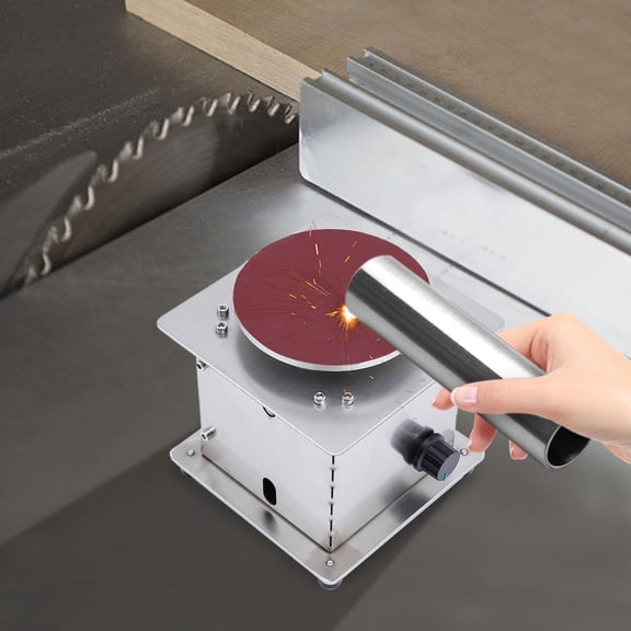 6000RPM Disc Sander, 4 inch Electric Small Sanding Disc Machine With Forward And Reverse Function