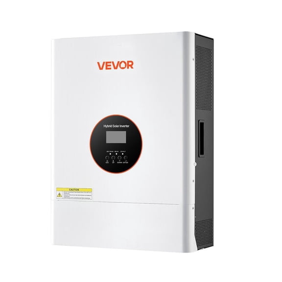 6000W 48V Split Phase Hybrid Solar Inverter with 120A Mppt Controller, Low Frequency Pure Sine Wave Inverter Charger for Off-Grid Systems