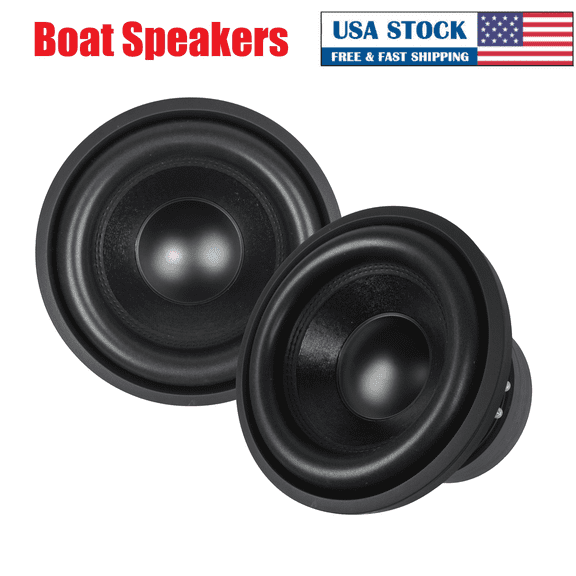 6000W Audio 12 2-Ohm Dual Voice Coil Subwoofer 20-500 Hz Speakers Waterproof