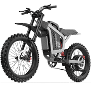 COSWHEEL R19 Electric Bike for Adults 6000W Peak 72V/40AH 46.6MPH 19x4 Light Off Road Dirtbike Style EBike for Cross Riding and Extended Adventures