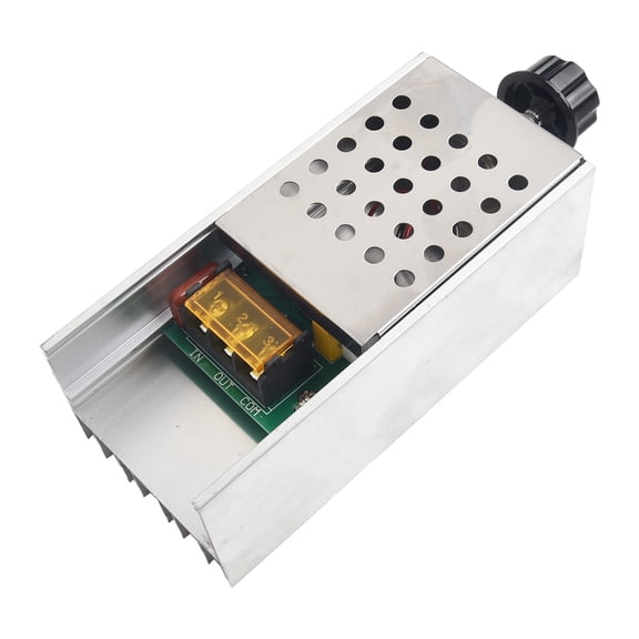6000W Speed Controller High Power Scr Voltage Regulator Dimmer Speed Thermostat For Electric Heating And Lighting