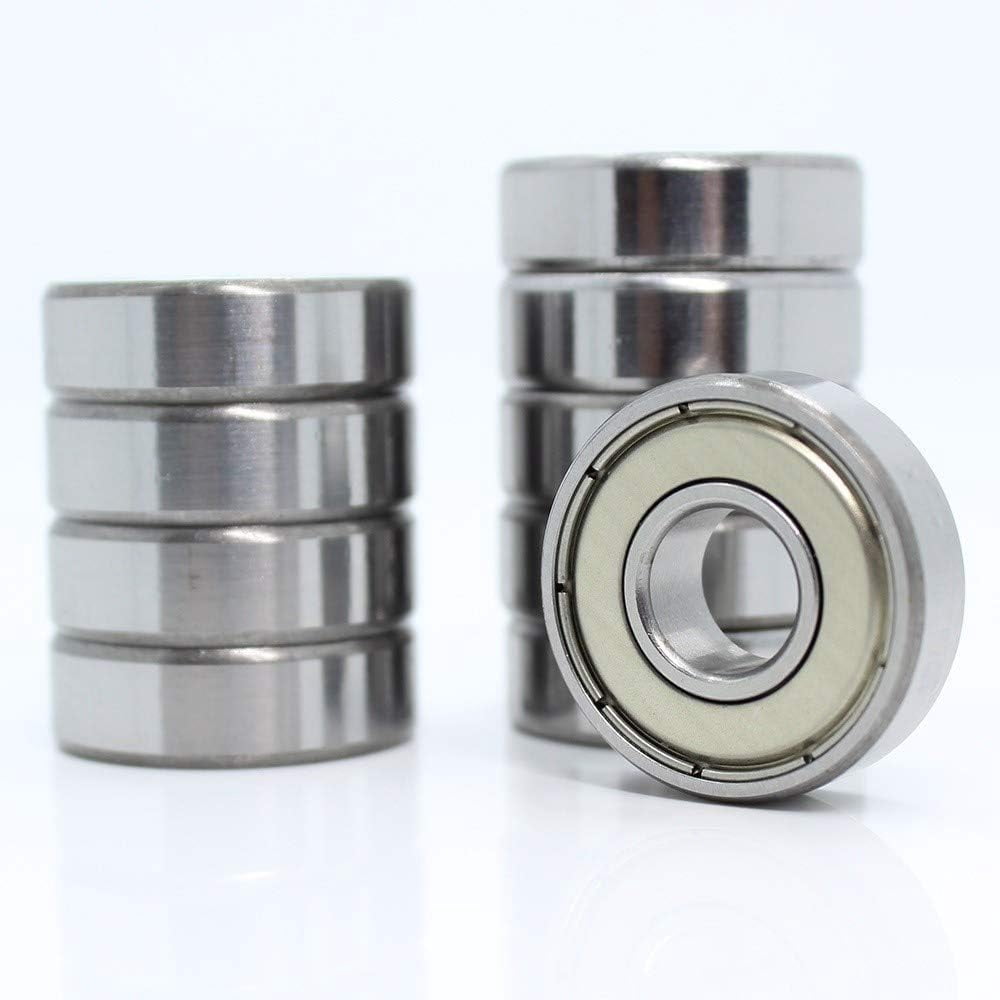 6000ZZ Deep Groove Ball Bearing ABEC-5 10x26x8mm 52100 Chrome Steel Ball Bearings 6000Z 80100 Z